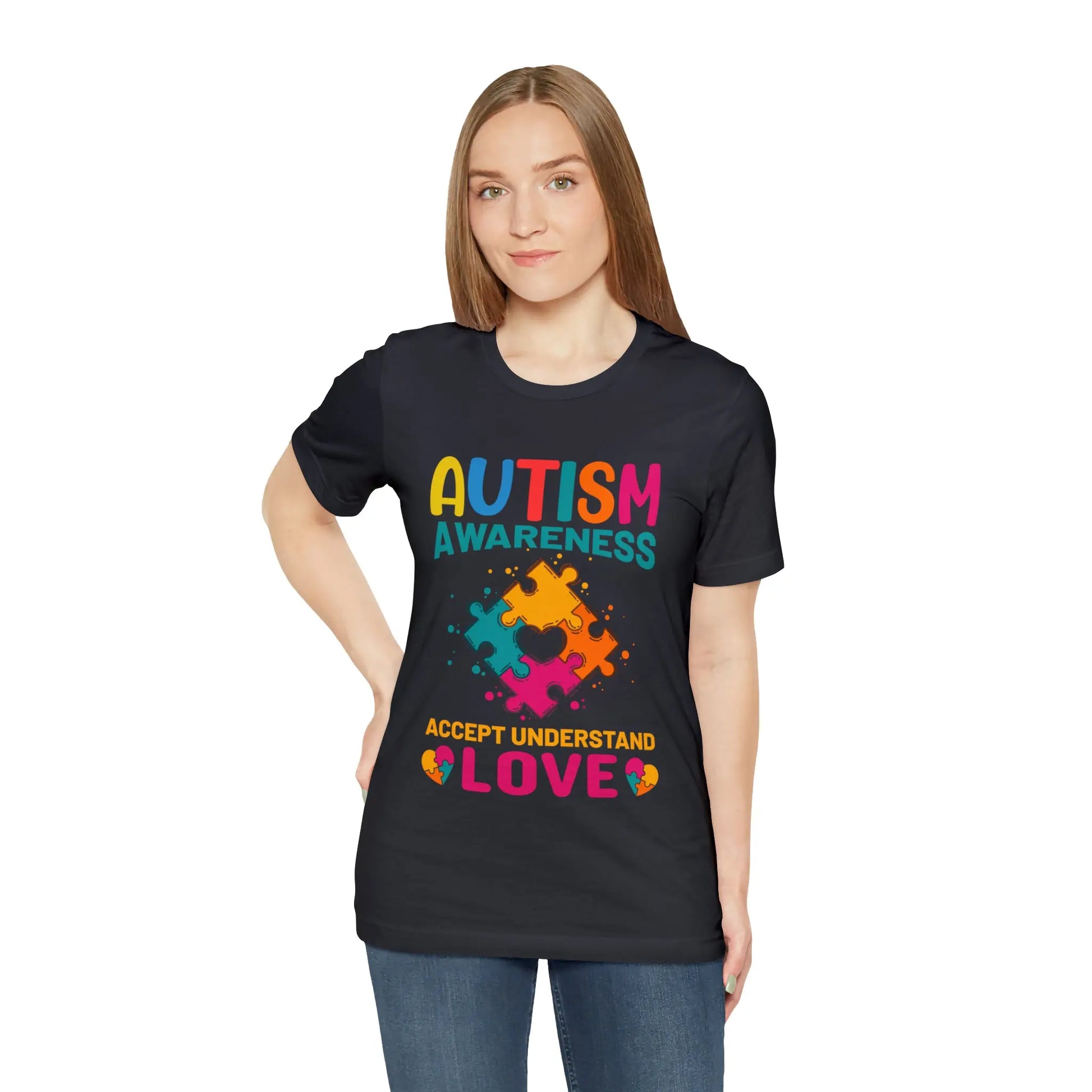 Autism Awareness T-Shirt: Accept Understand Love