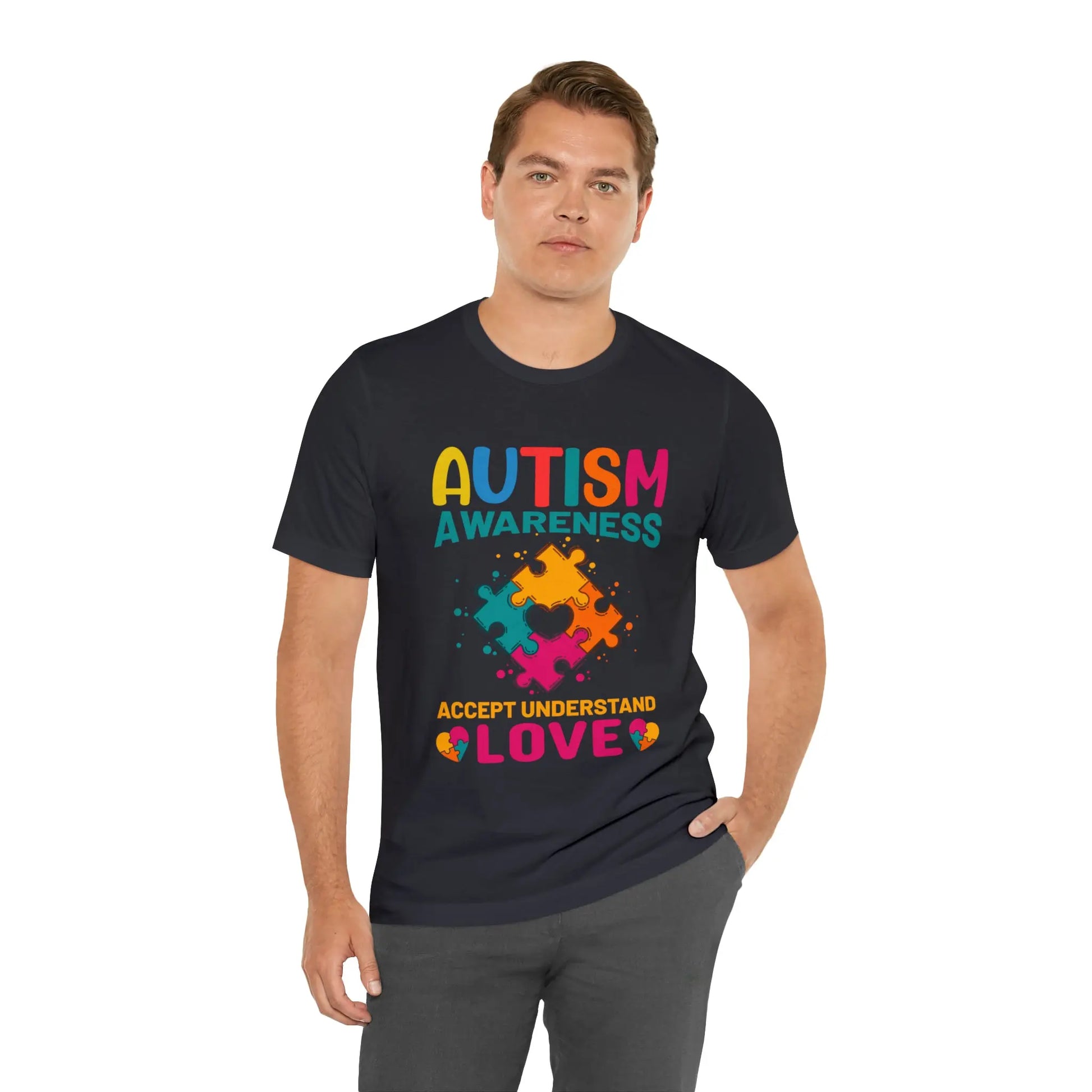 Autism Awareness T-Shirt: Accept Understand Love