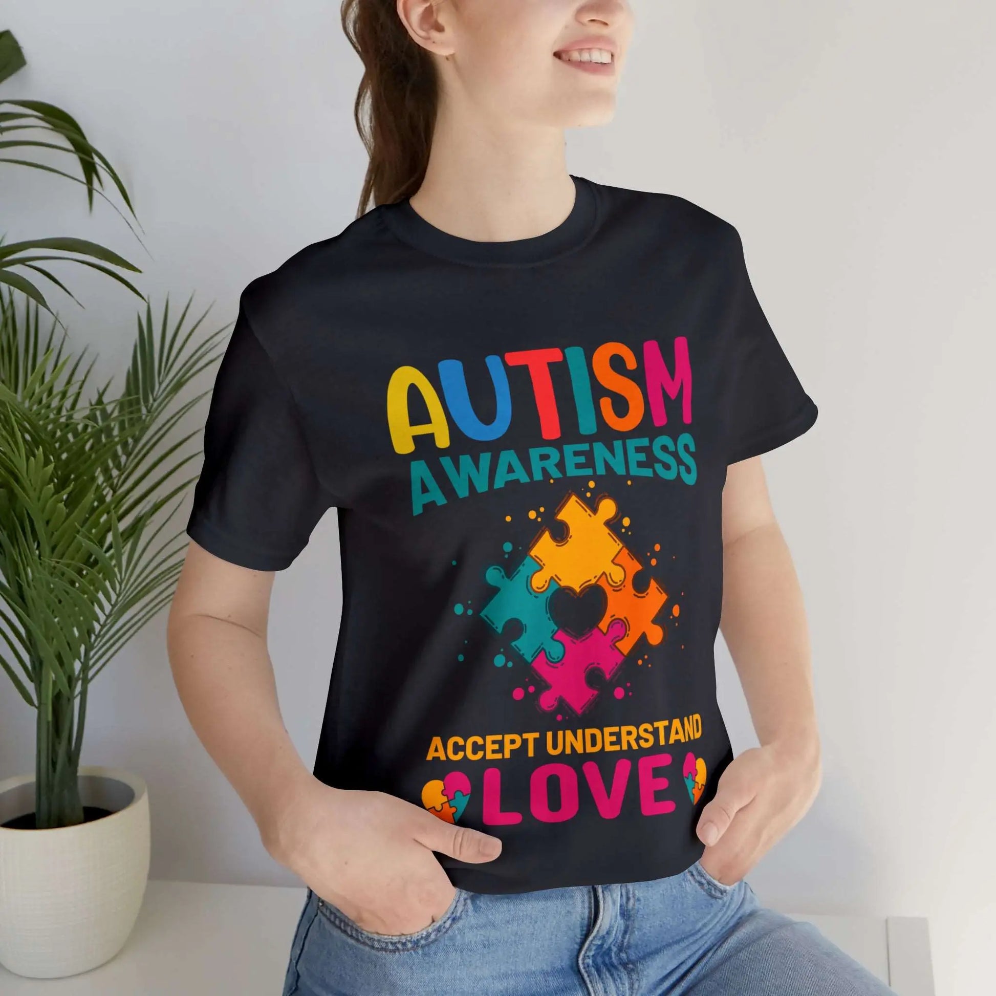Autism Awareness T-Shirt: Accept Understand Love