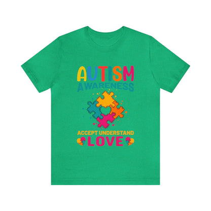 Autism Awareness T-Shirt: Accept Understand Love