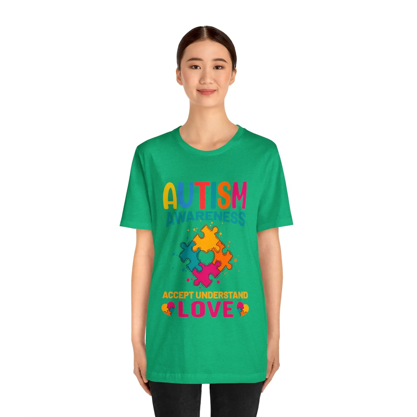 Autism Awareness T-Shirt: Accept Understand Love