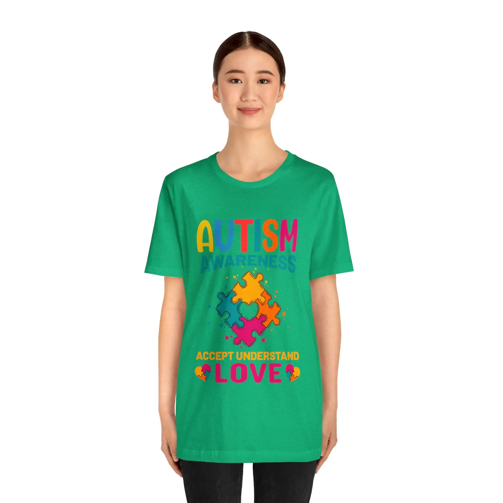 Autism Awareness T-Shirt: Accept Understand Love