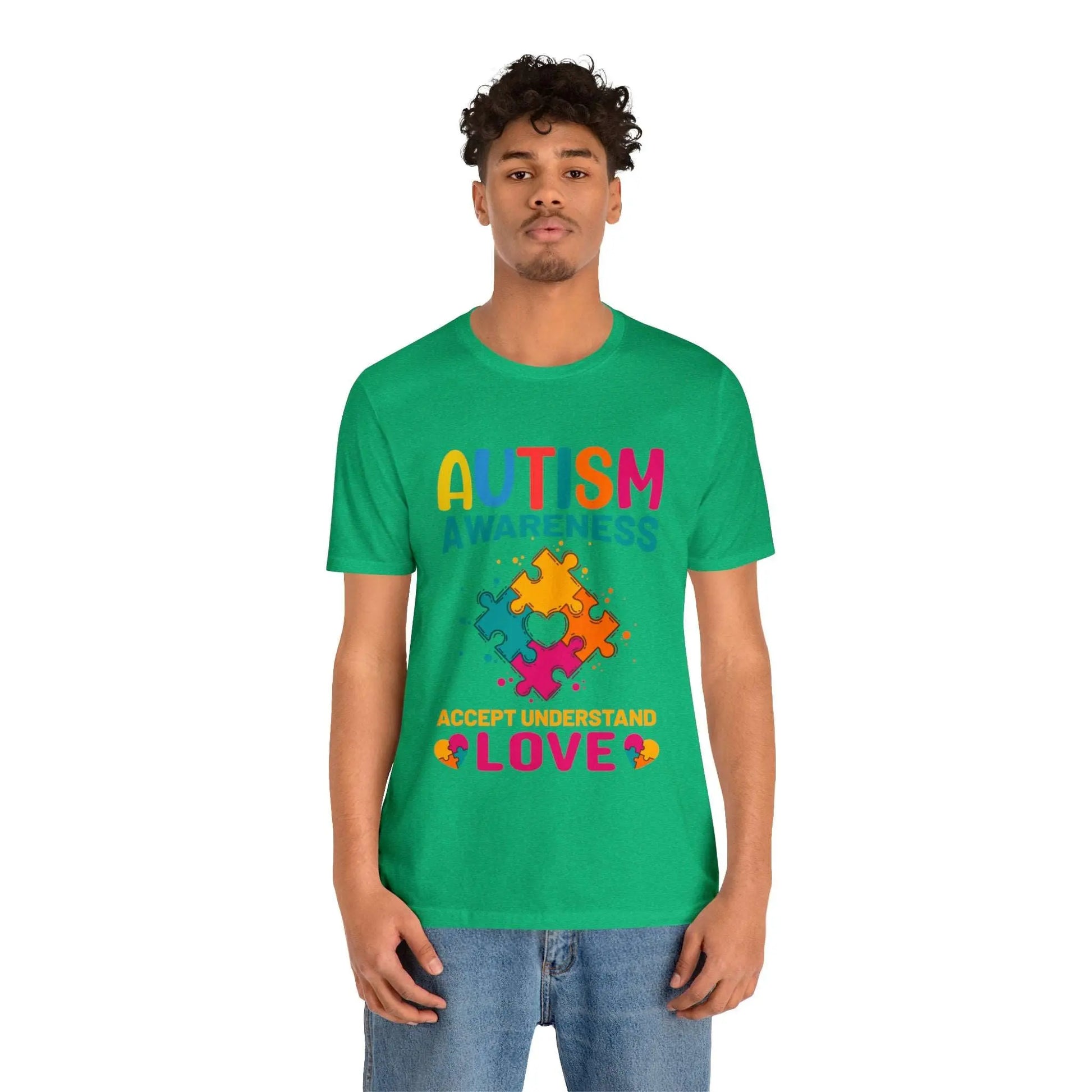 Autism Awareness T-Shirt: Accept Understand Love