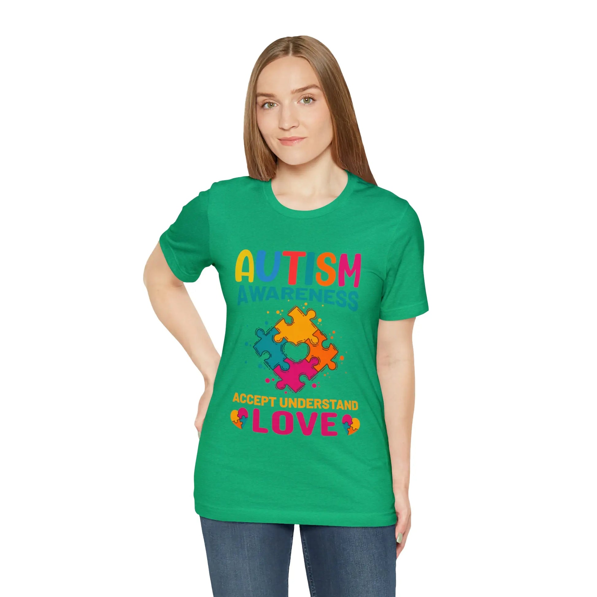 Autism Awareness T-Shirt: Accept Understand Love