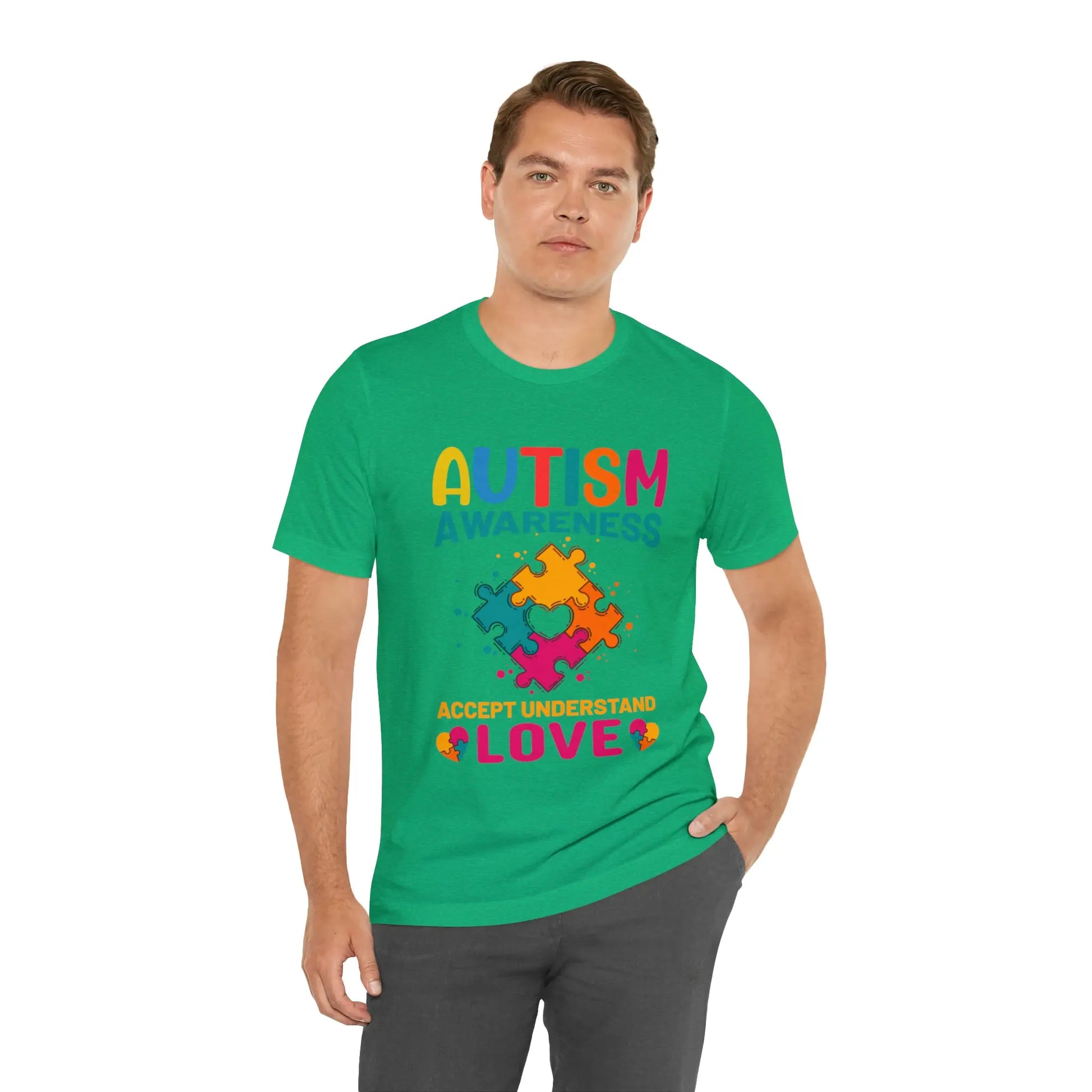 Autism Awareness T-Shirt: Accept Understand Love