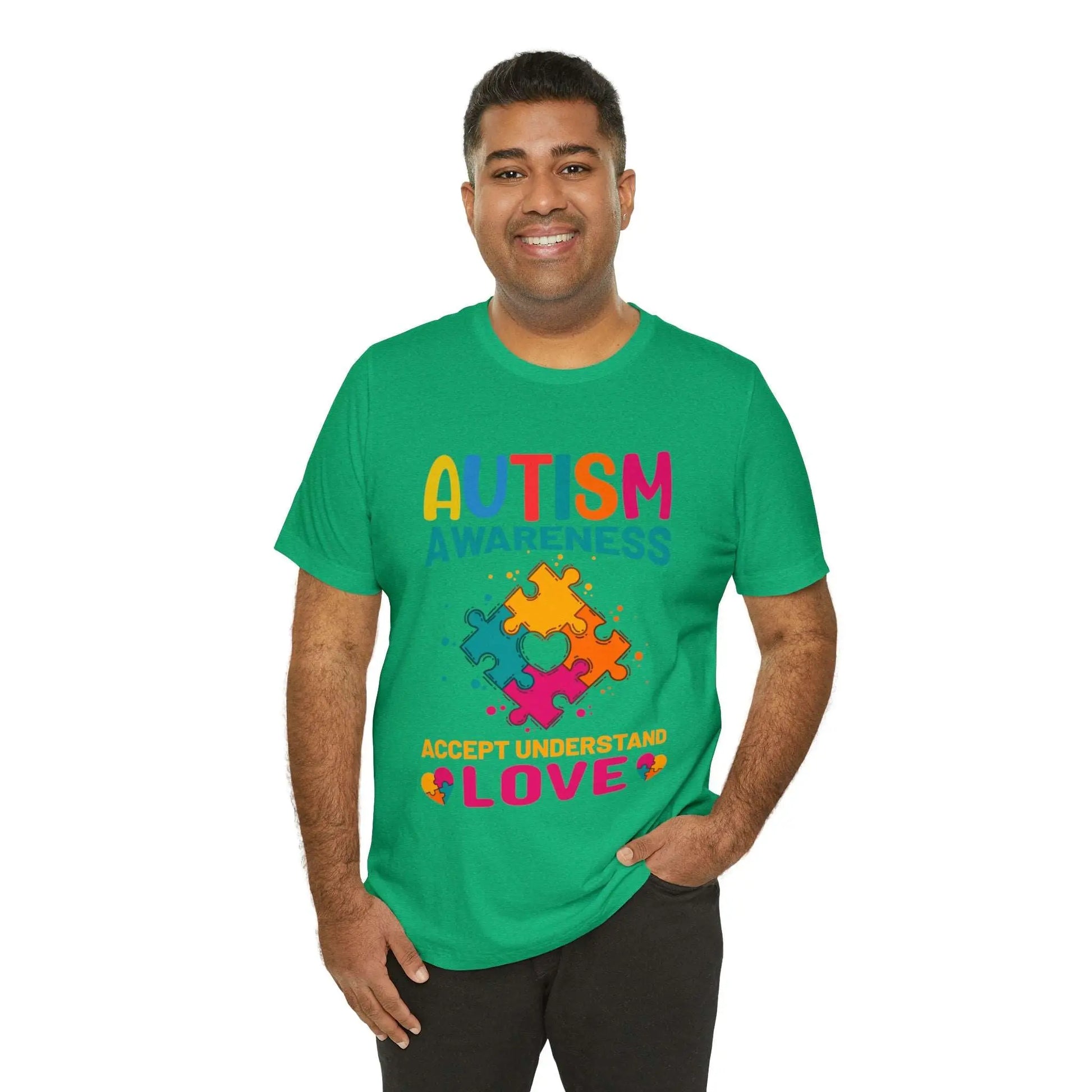 Autism Awareness T-Shirt: Accept Understand Love