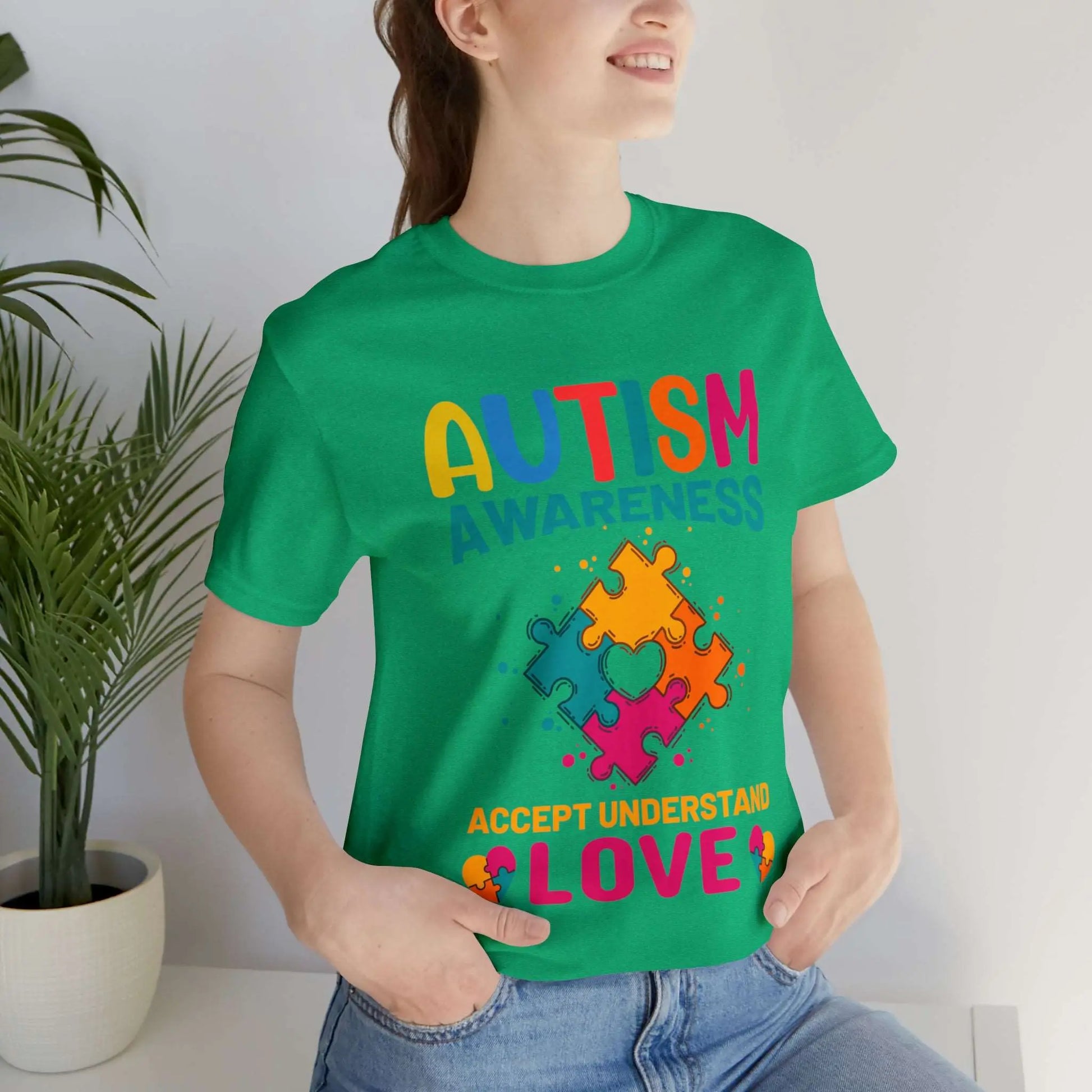 Autism Awareness T-Shirt: Accept Understand Love