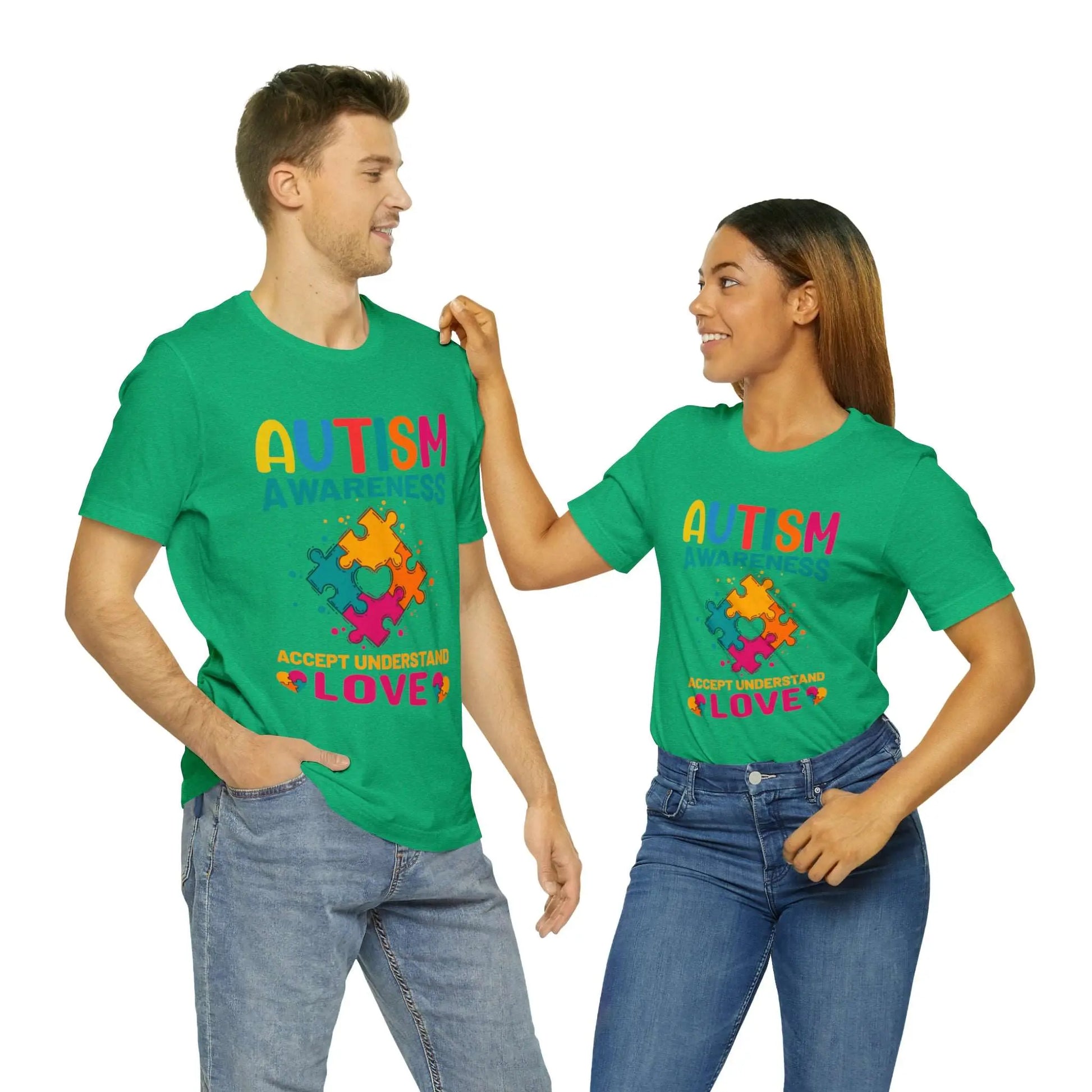 Autism Awareness T-Shirt: Accept Understand Love