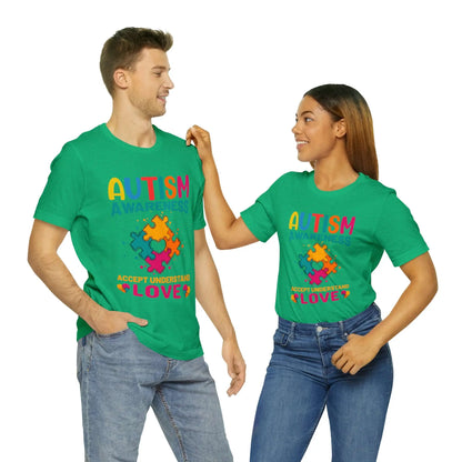 Autism Awareness T-Shirt: Accept Understand Love