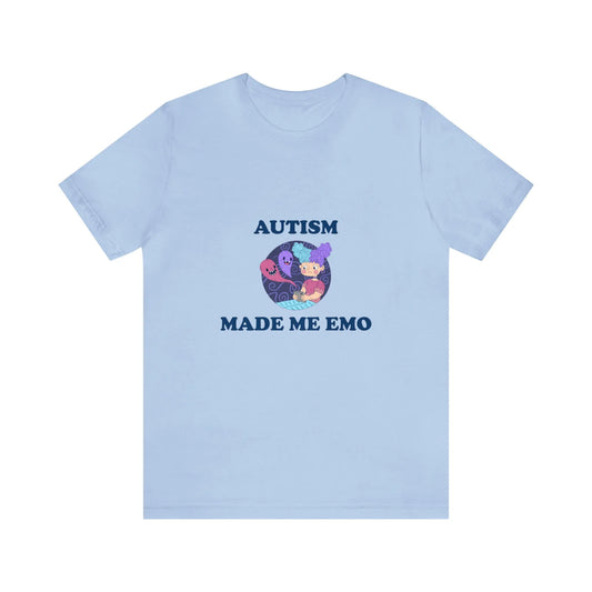 Autism Made Me Emo T-Shirt