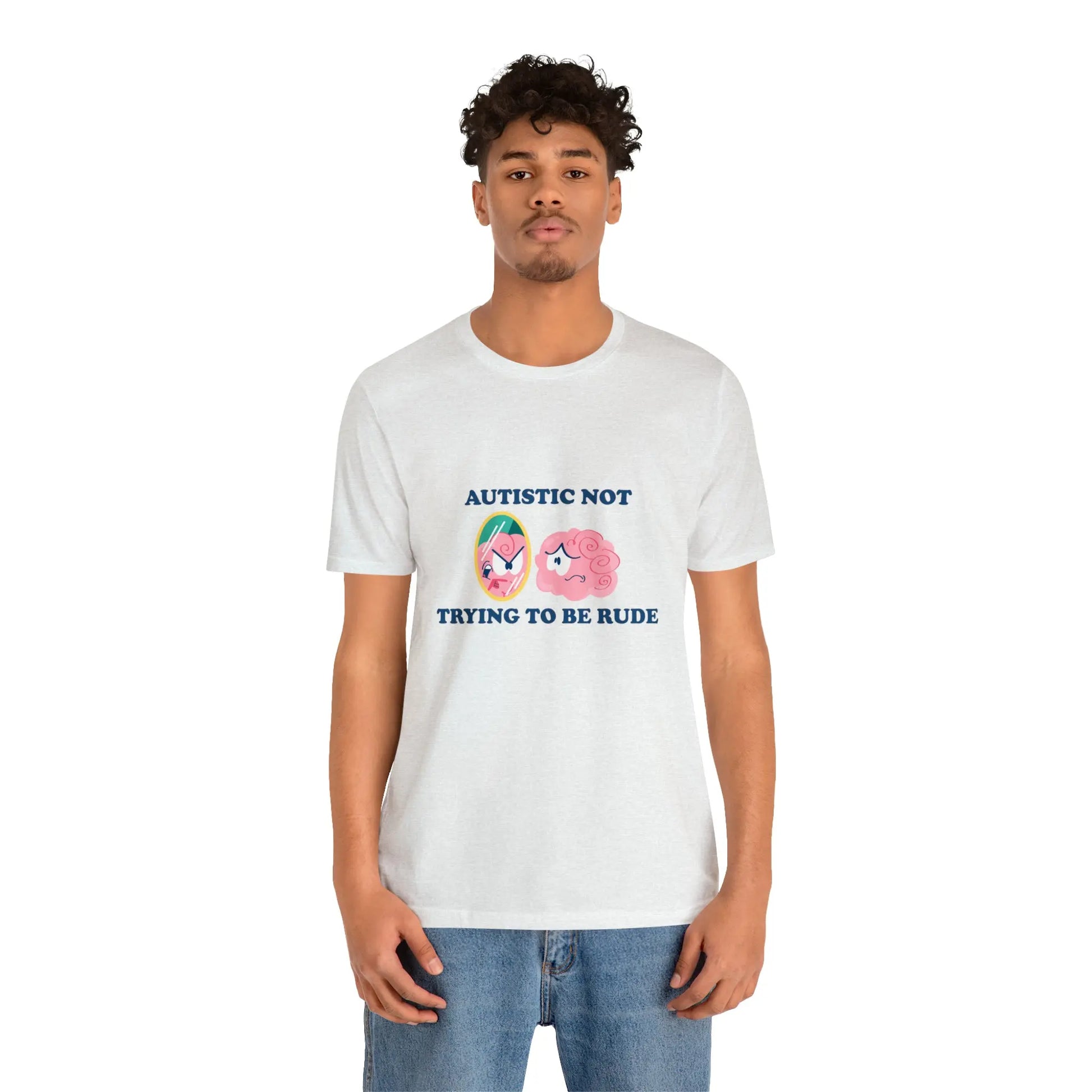Autistic, Not Trying to be Rude T-Shirt - heyasd.com