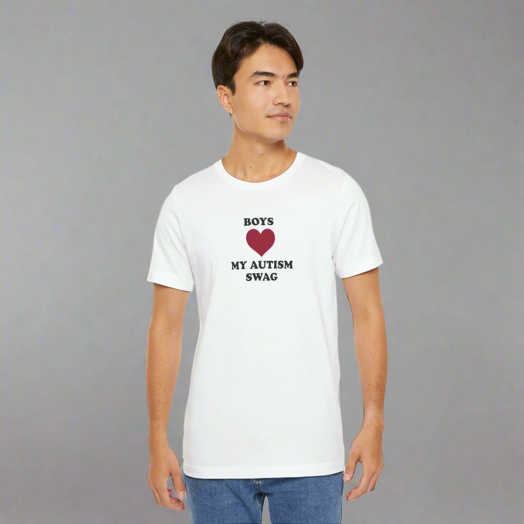 Boys Love My Autism Swag T-Shirt