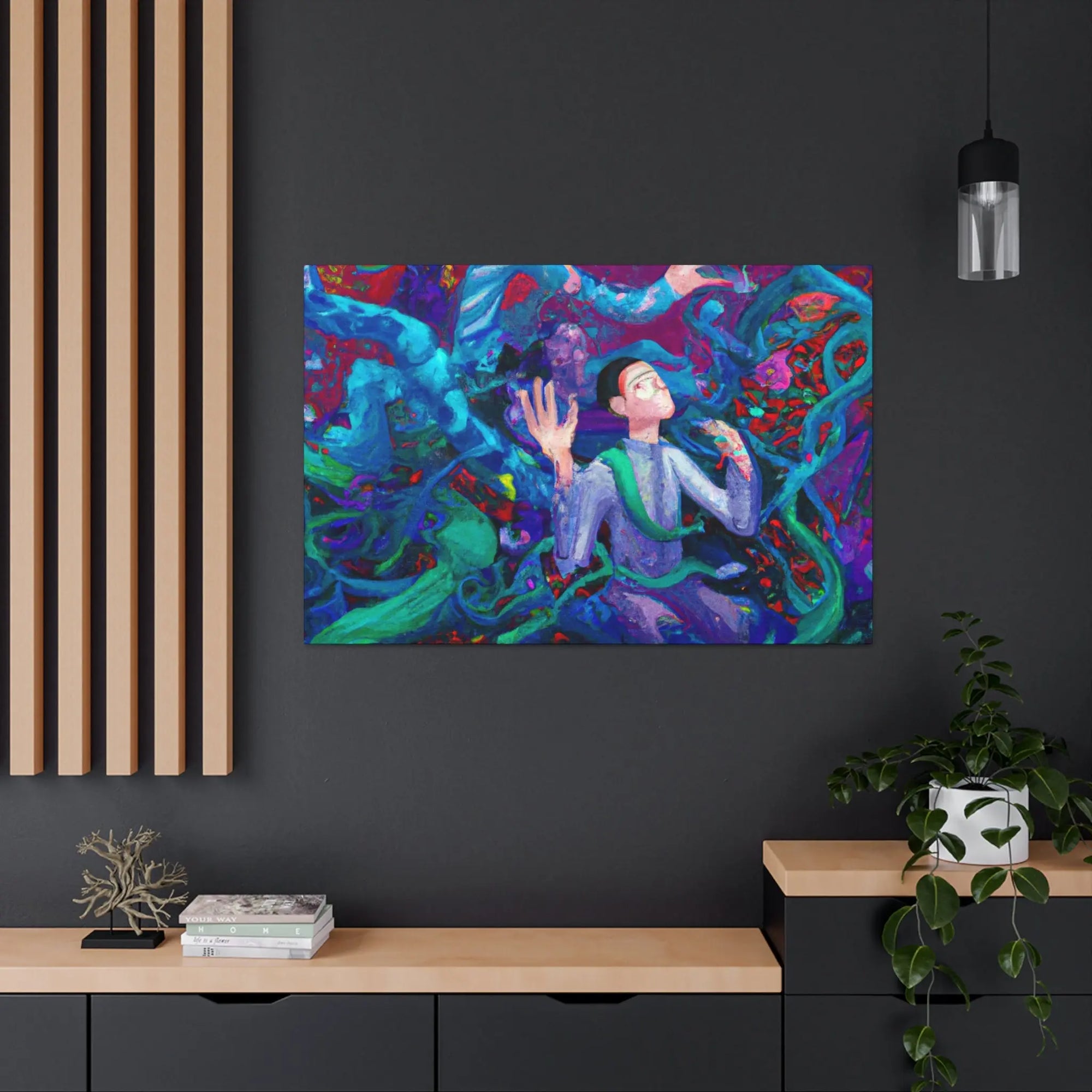 Iris da Vinci. - Autism Canvas Art