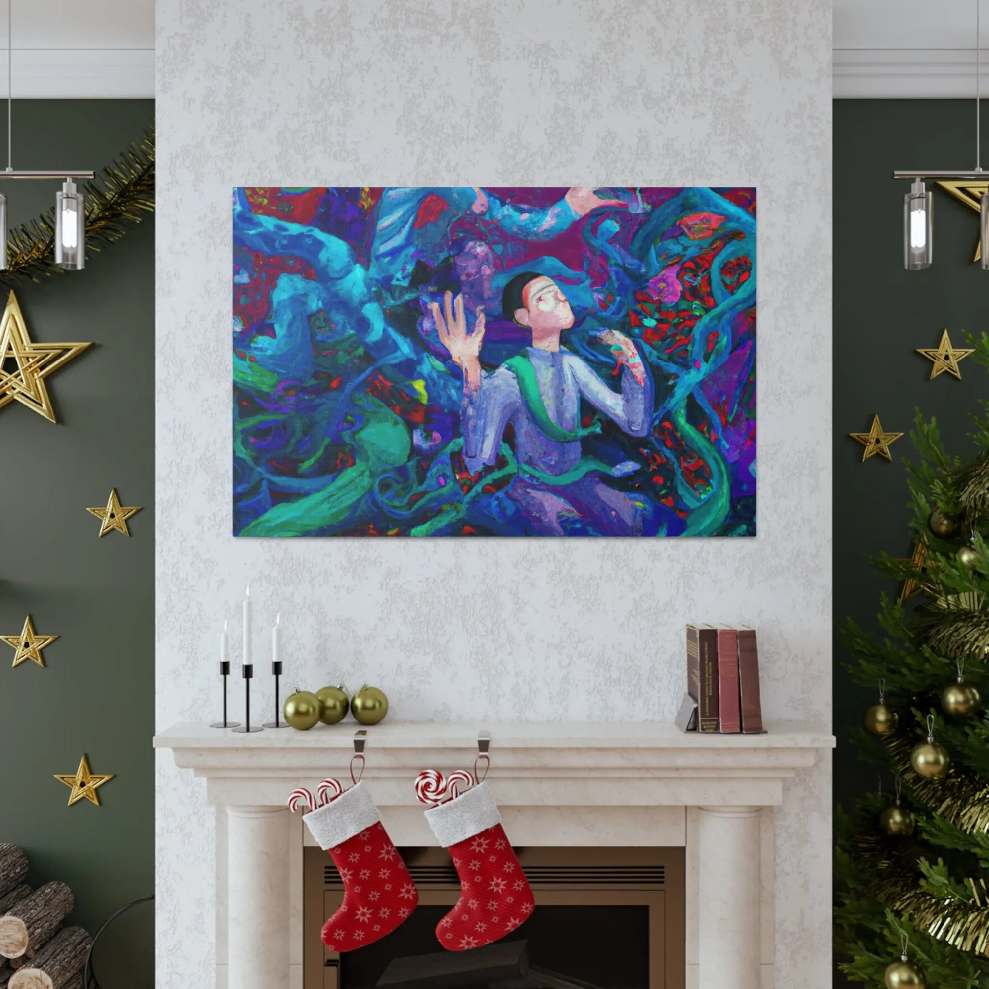 Iris da Vinci. - Autism Canvas Art