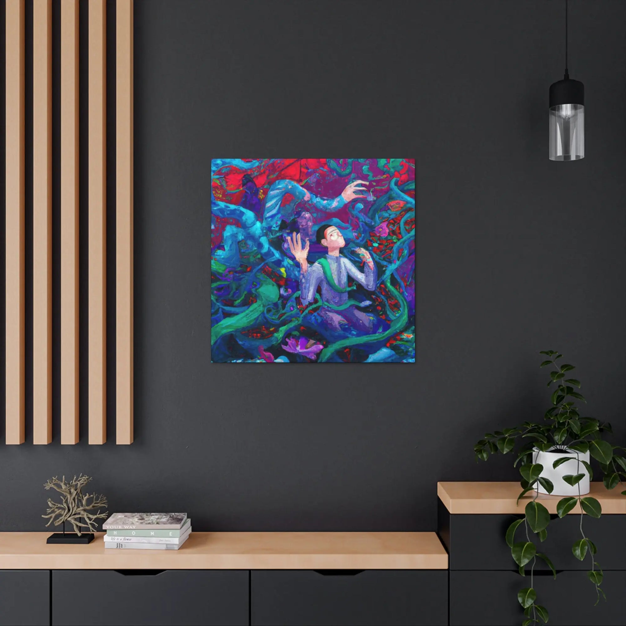 Iris da Vinci. - Autism Canvas Art