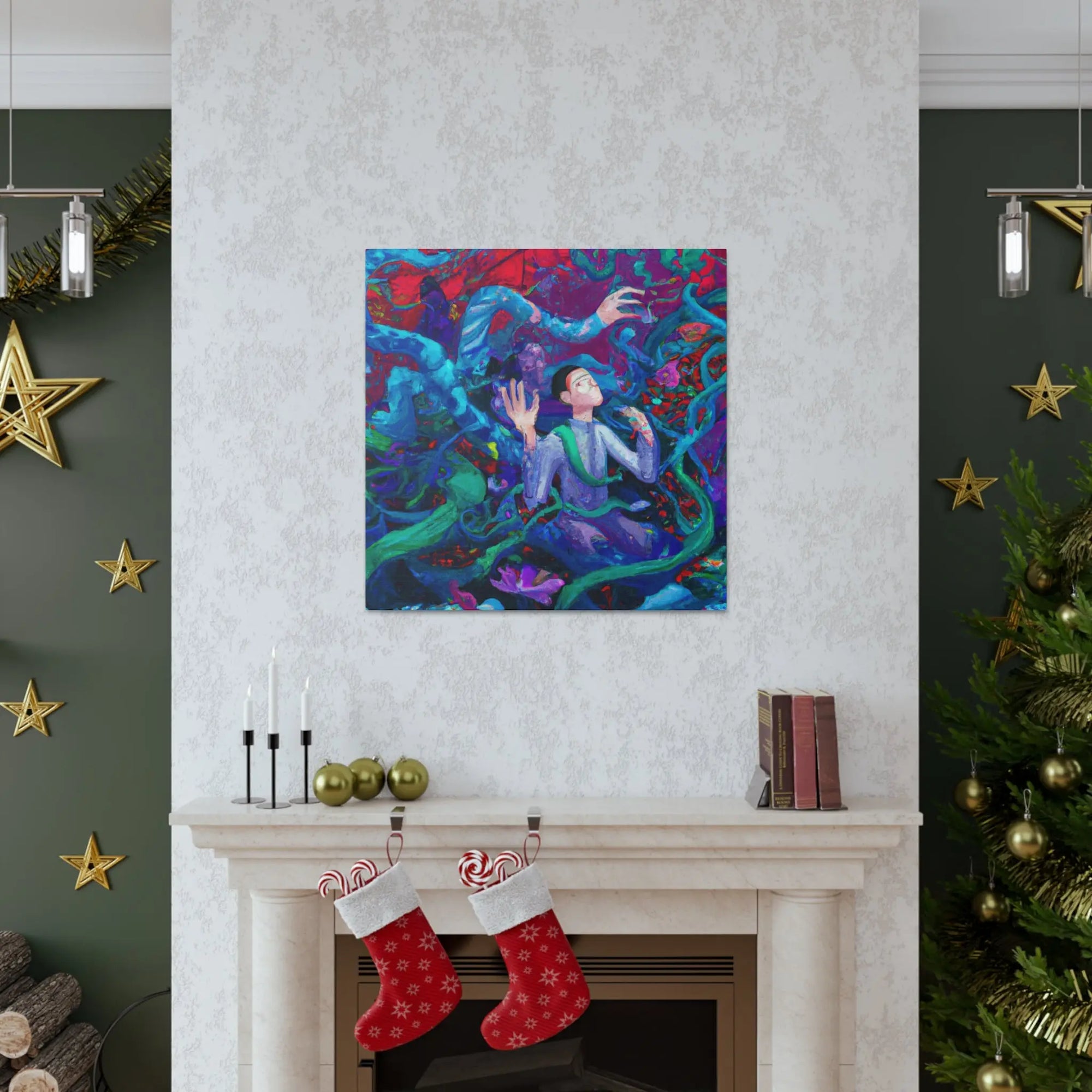 Iris da Vinci. - Autism Canvas Art