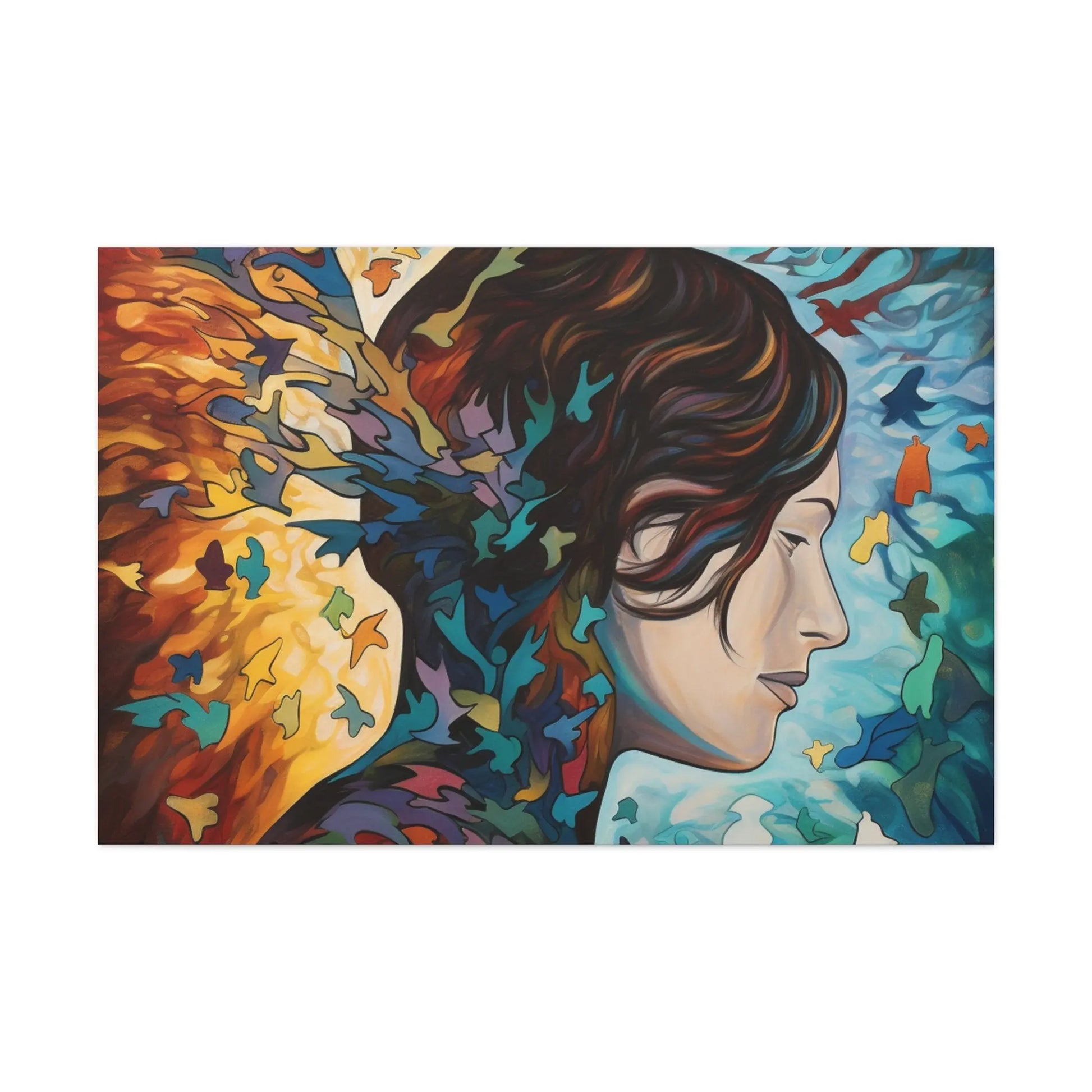 Lady Celestia Ashbourne - Autism Canvas Art