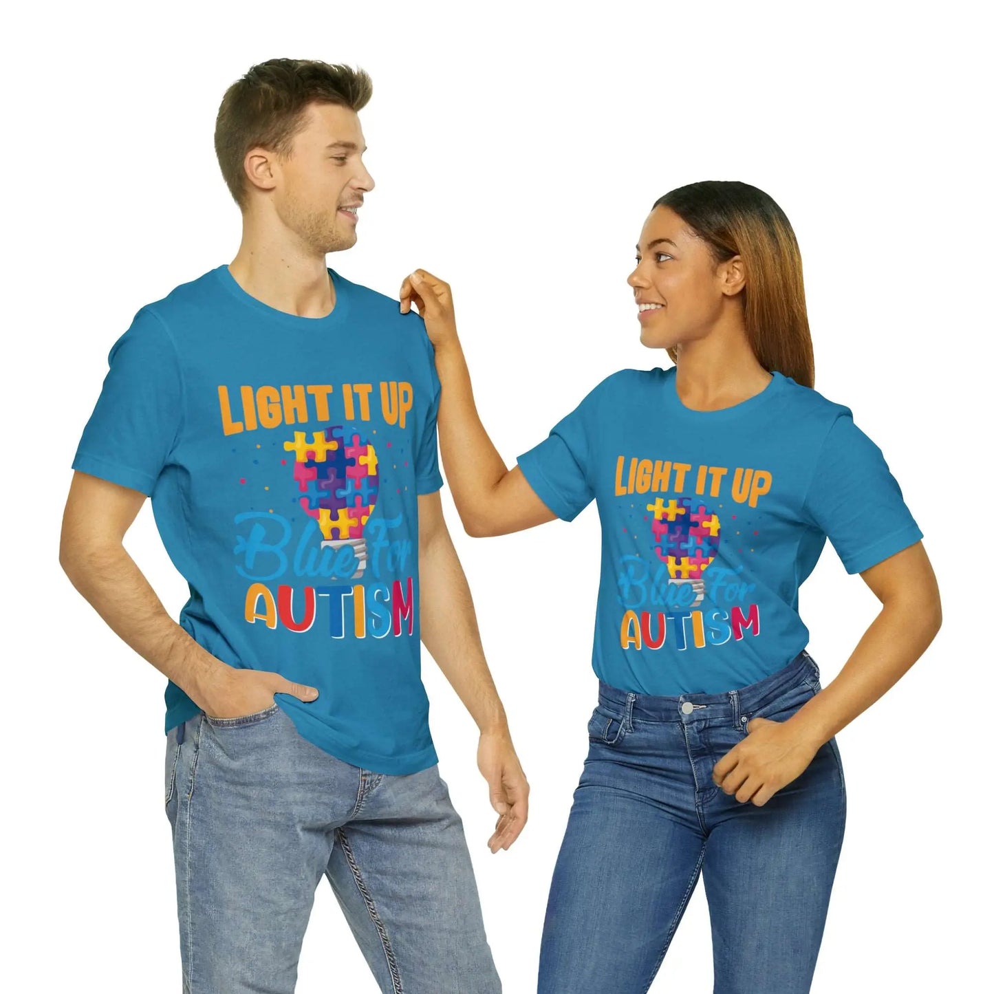 Light It Up Blue for Autism T-Shirt