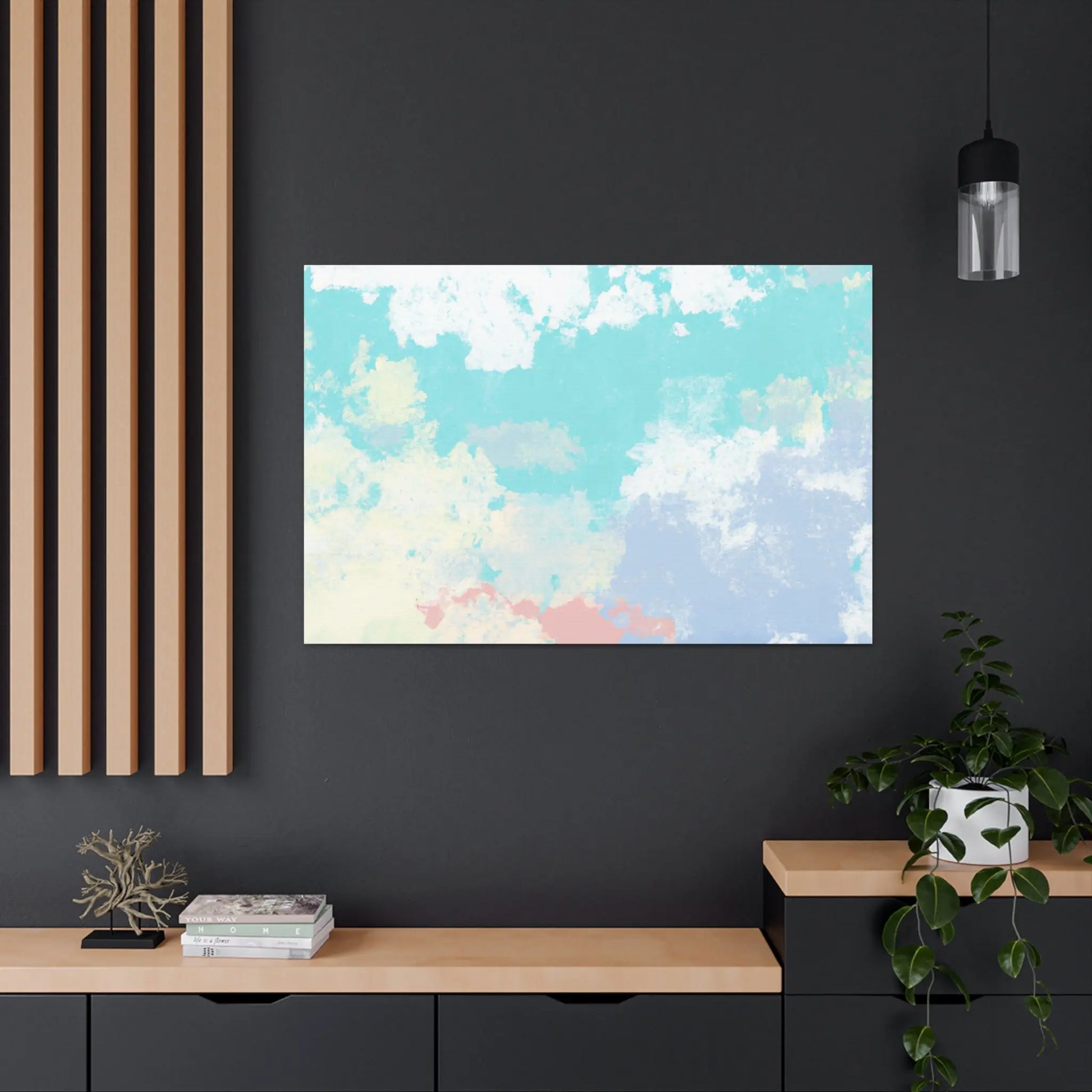Molte Lumere (Latin for "Many Lights") - Autism Canvas Art