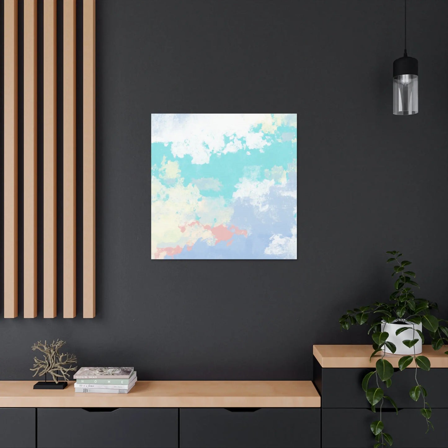 Molte Lumere (Latin for "Many Lights") - Autism Canvas Art