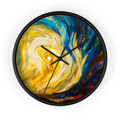 MonaArtsy 16 - Autism-Inspired Wall Clock
