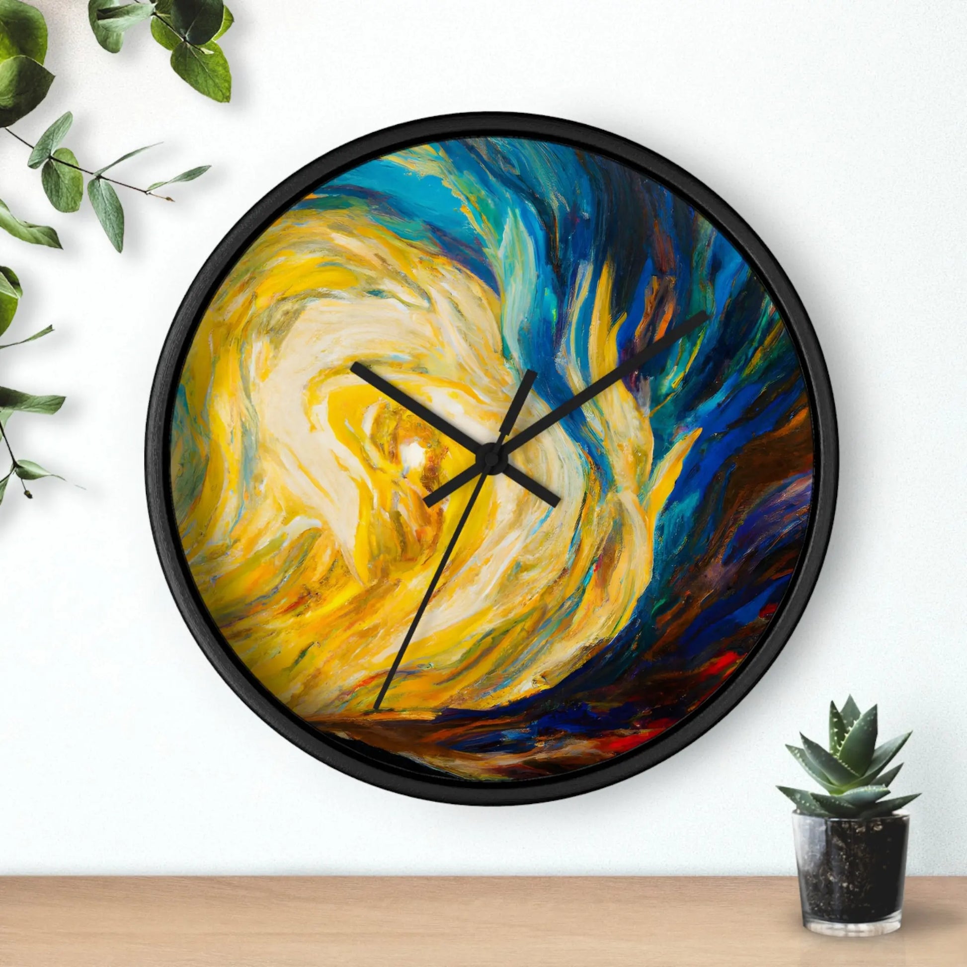 MonaArtsy 16 - Autism-Inspired Wall Clock