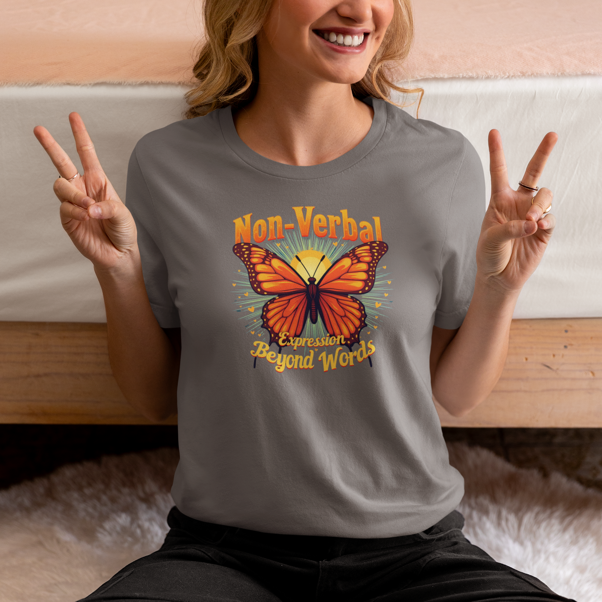 Non-Verbal Expression Vintage Tee (Personalised)