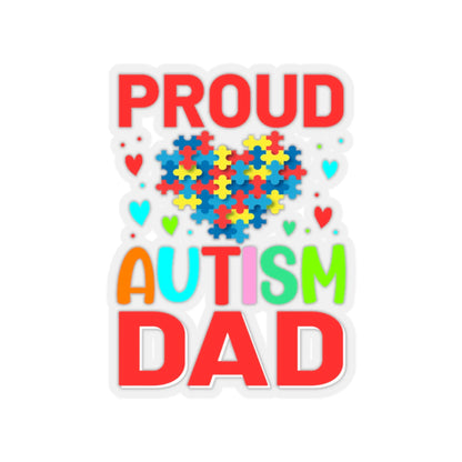 Proud Autism Dad Sticker