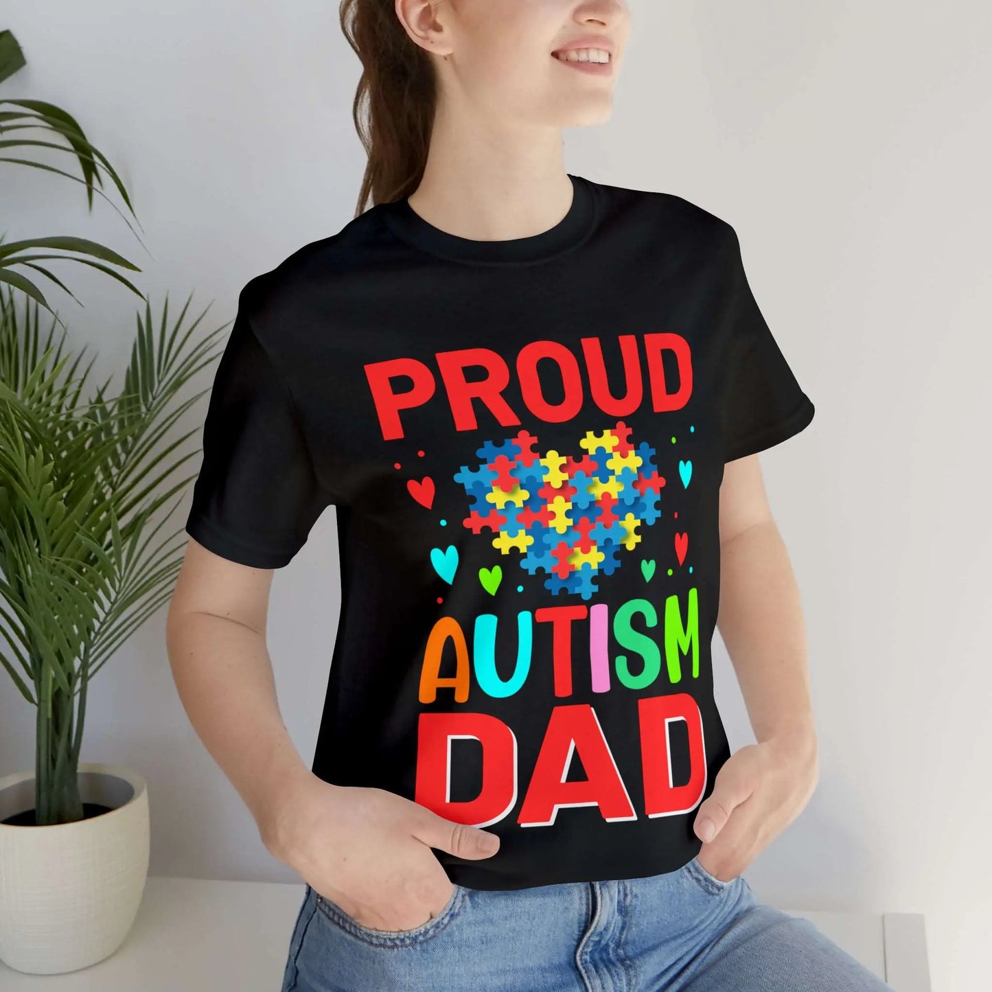Proud Autism Dad T-Shirt