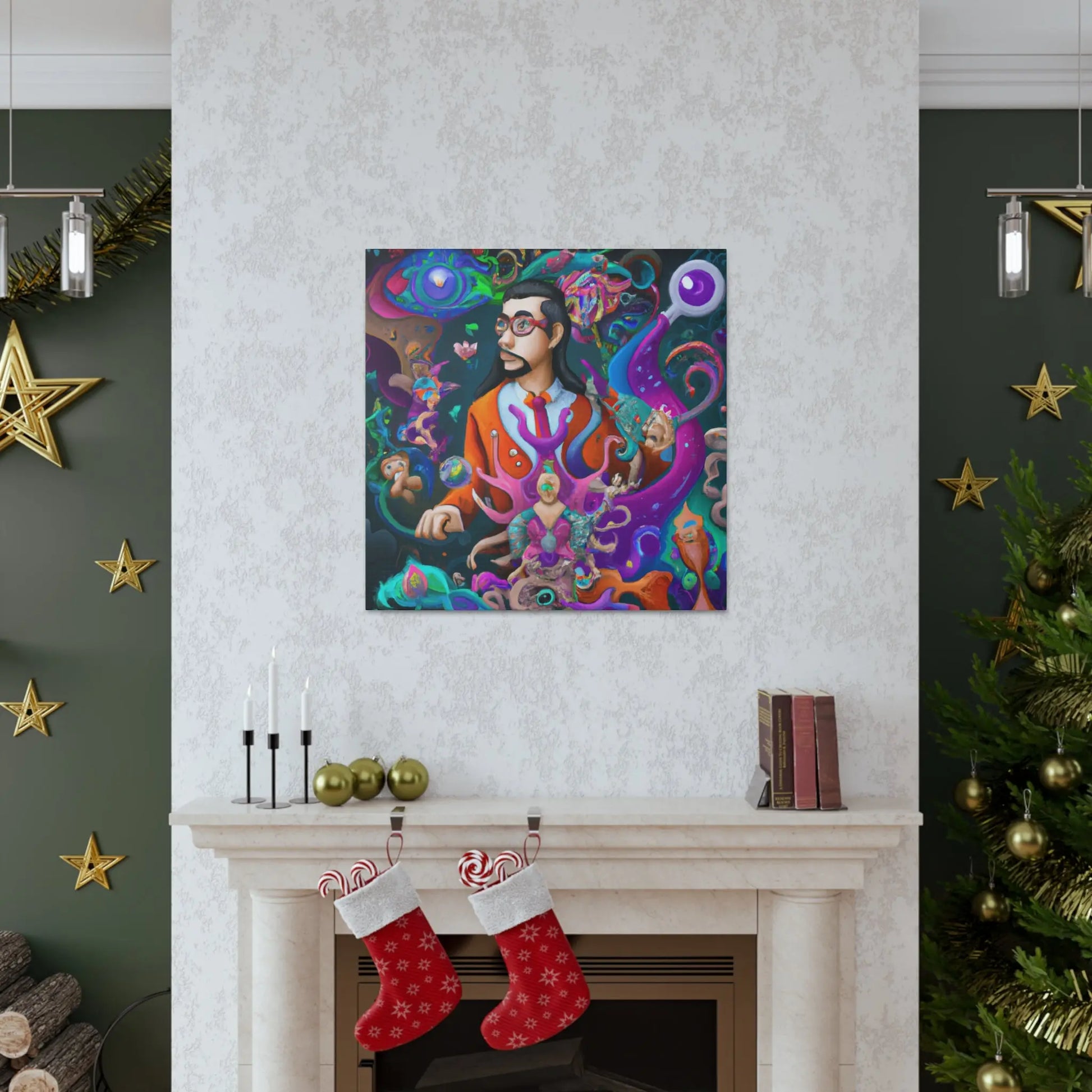Scarlett d'Aubrey - Autism Canvas Art