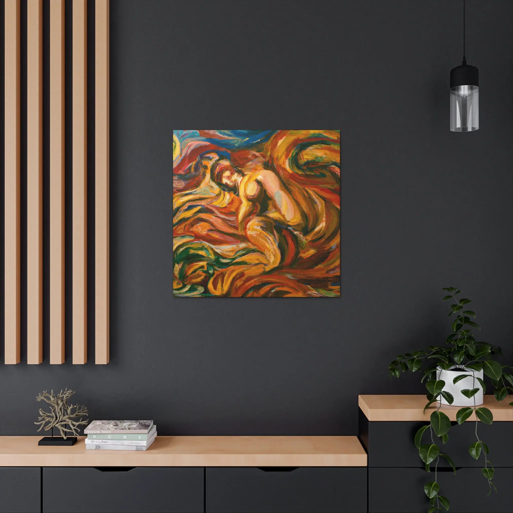 Theron (or Théron) daVinci - Autism Canvas Art