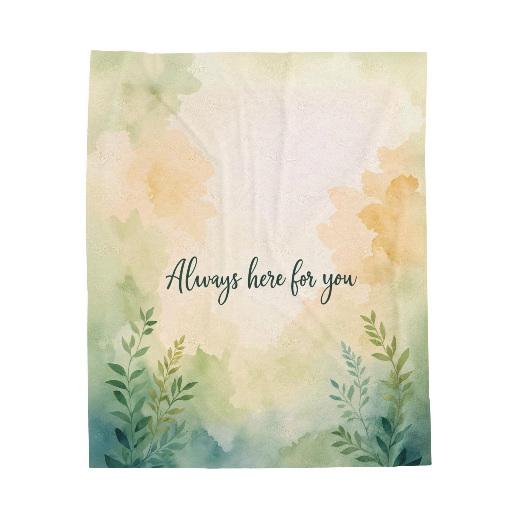 Always Here For You Sensory Blanket 50" × 60"