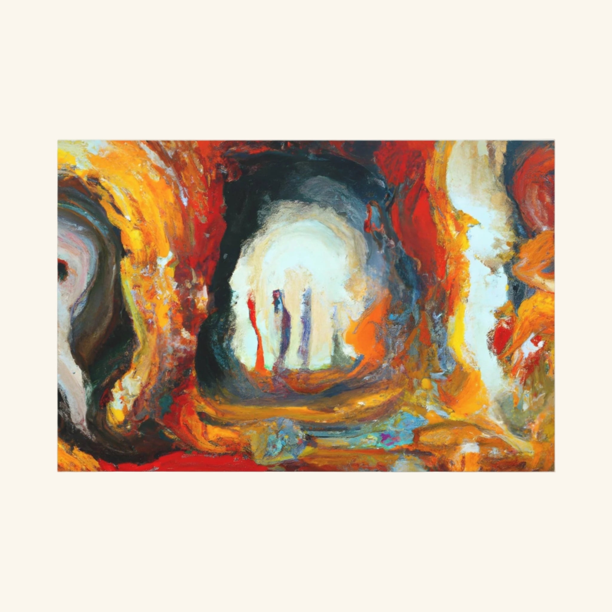 Artisca - Autism Canvas Art 48″ x 32″ (Horizontal) / 1.25"