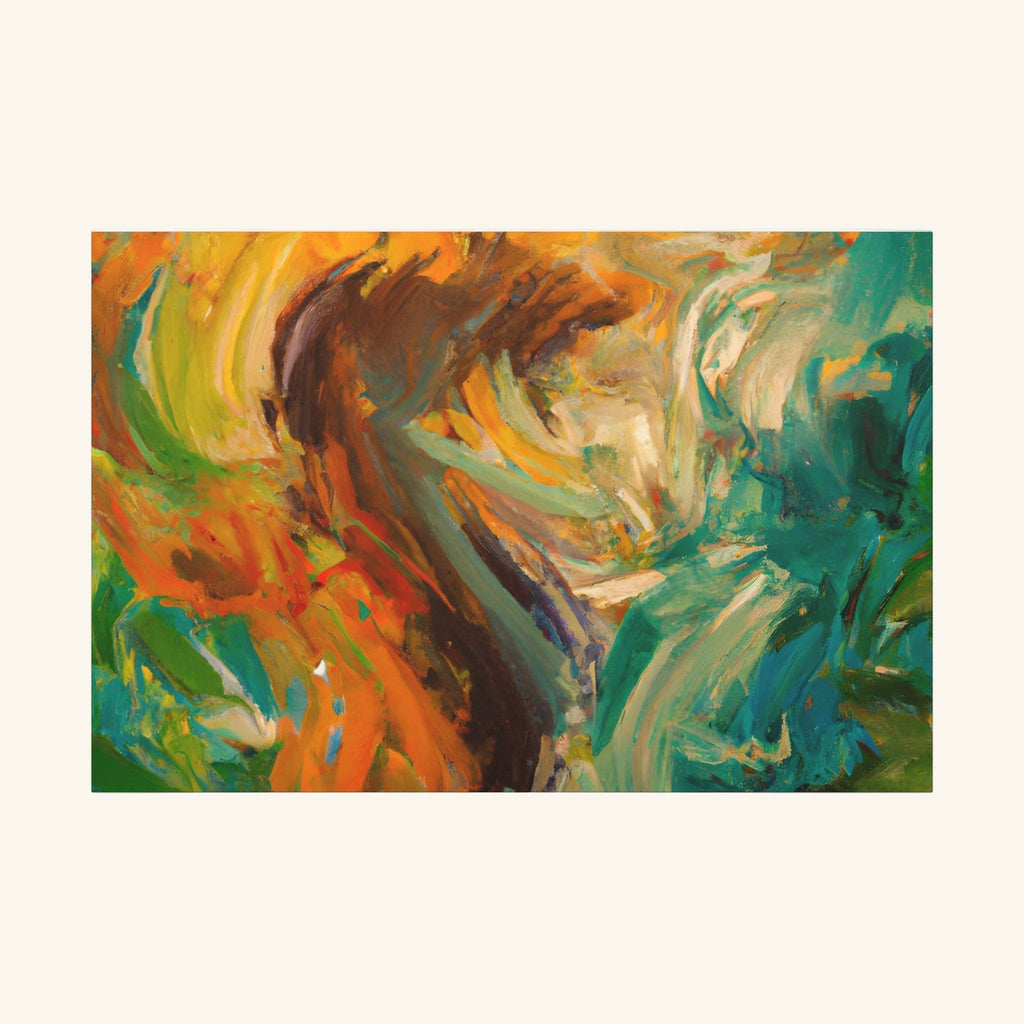 Artsia - Autism Wall Art 48″ x 32″ / Premium Gallery Wraps (1.25″)