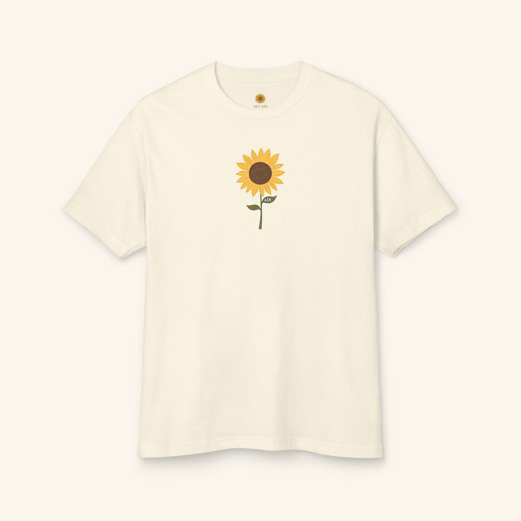 ASD Sunflower Tee Ivory Calm / S