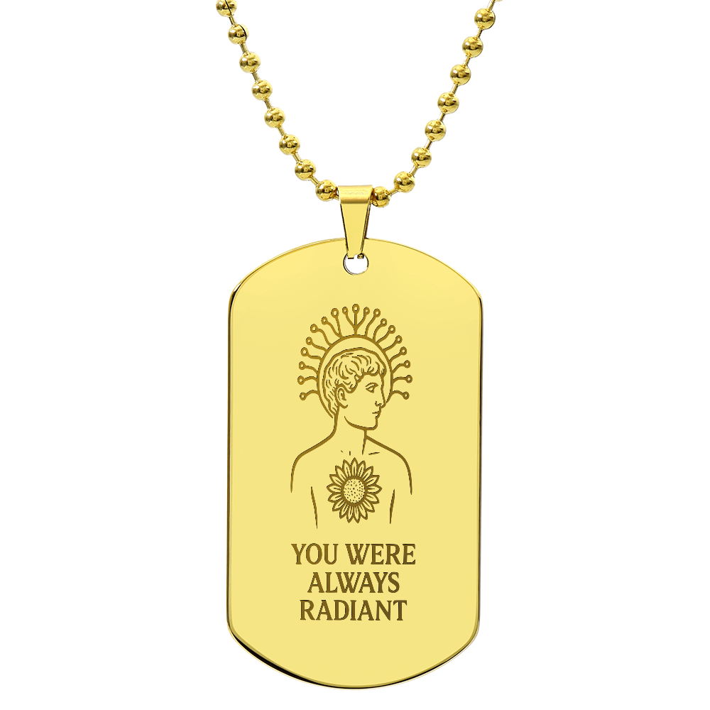 You Were Always Radiant – ASD Pendant