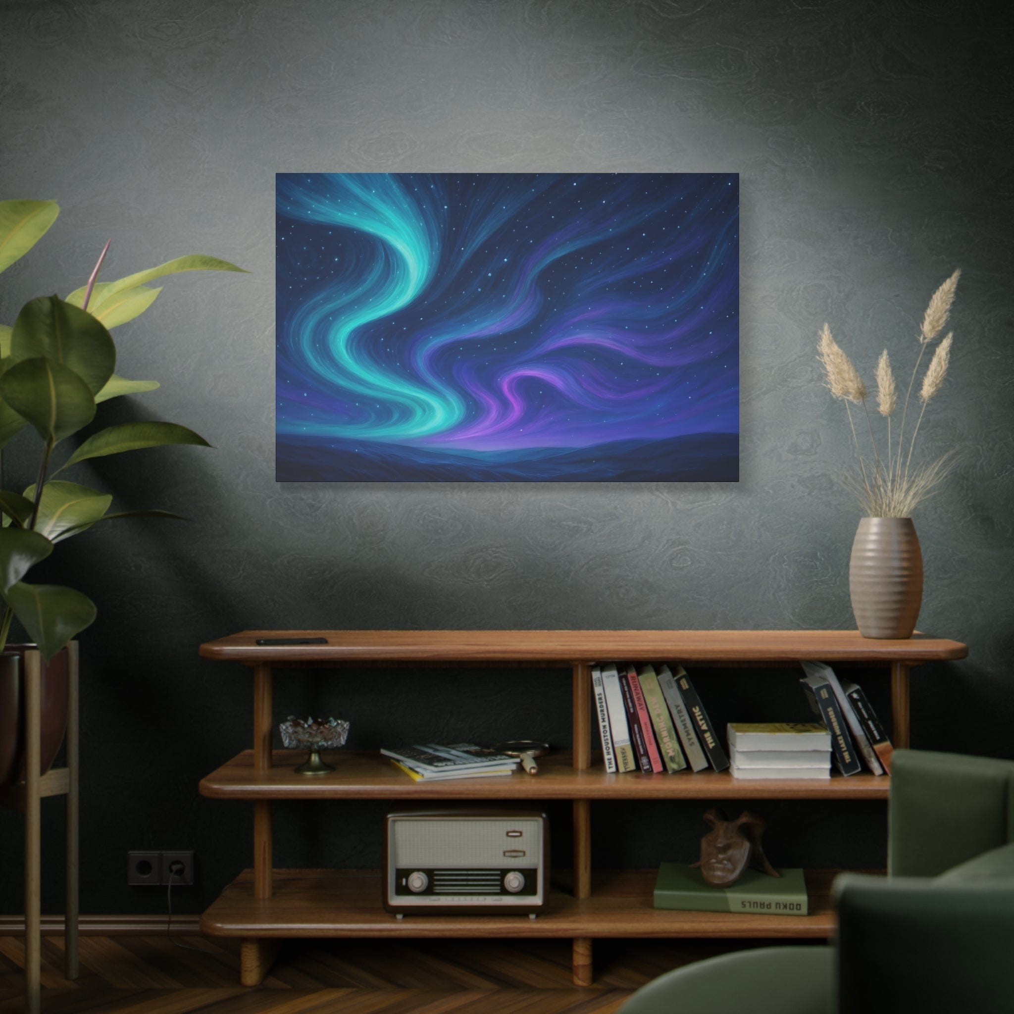 Aurora Within — Autism Canvas Art 48″ x 32″ (Horizontal) / 1.25"