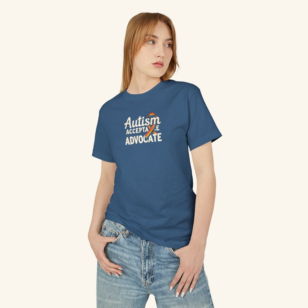 Autism Acceptance Advocate Tee - heyasd.com