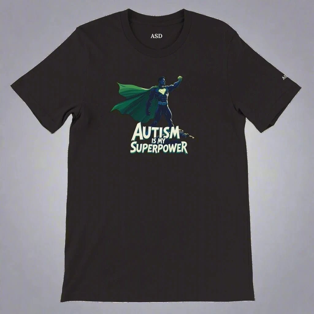 Autism Is My Superpower T-Shirt - heyasd.com