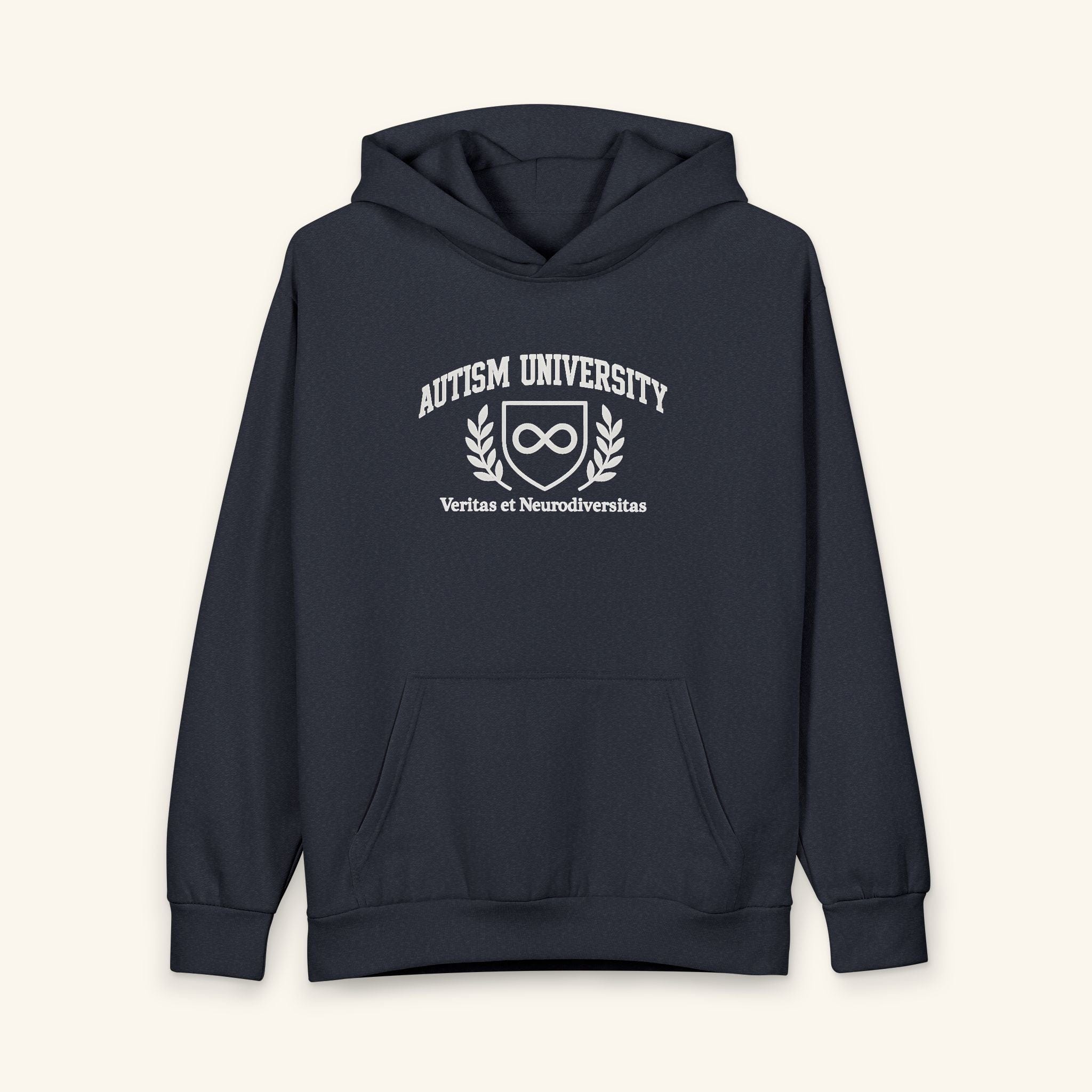 Autism University Hoodie Stillwater Blue / XS