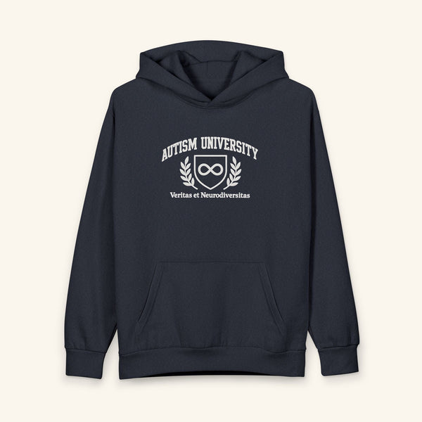Autism University Hoodie Stillwater Blue / XS