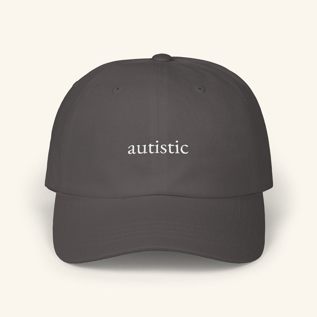 Autistic Hat - Autistic Pride Cap Quiet Stone / One size