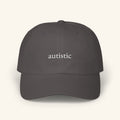 Autistic Hat - Autistic Pride Cap Quiet Stone / One size