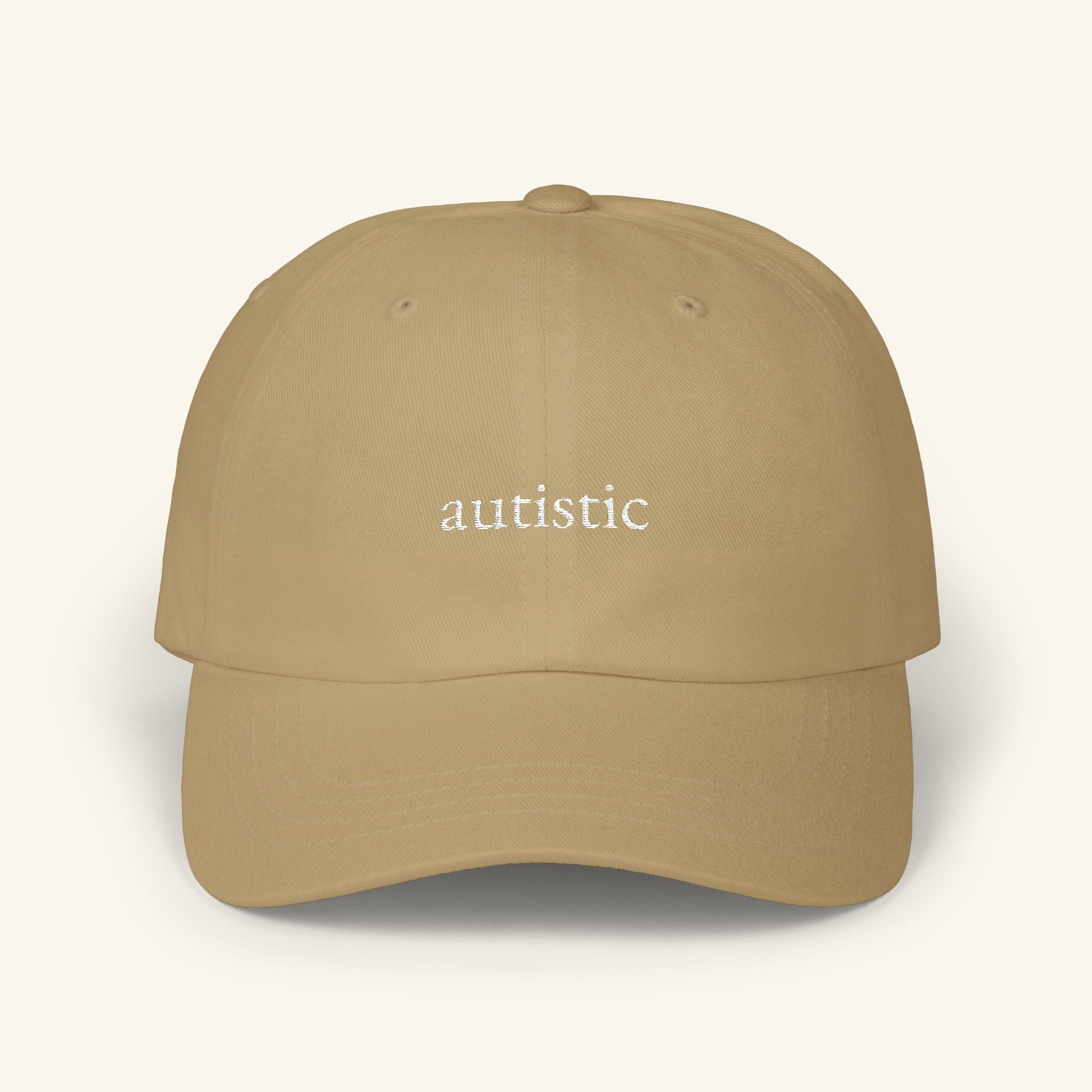Autistic Hat - Autistic Pride Cap Quiet Stone / One size