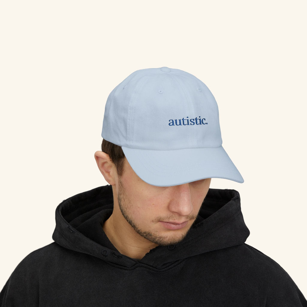 Autistic Hat - Blue Autistic Pride Cap Tranquil Sky / One size
