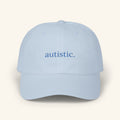 Autistic Hat - Blue Autistic Pride Cap Tranquil Sky / One size
