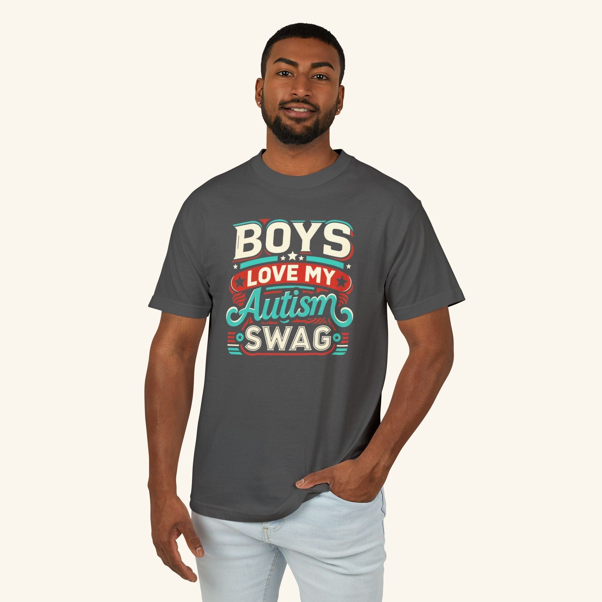 Boys Love My Autism Swag T-Shirt