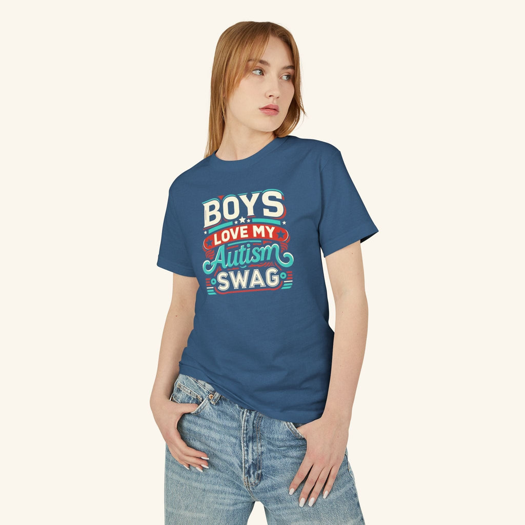 Boys Love My Autism Swag T-Shirt