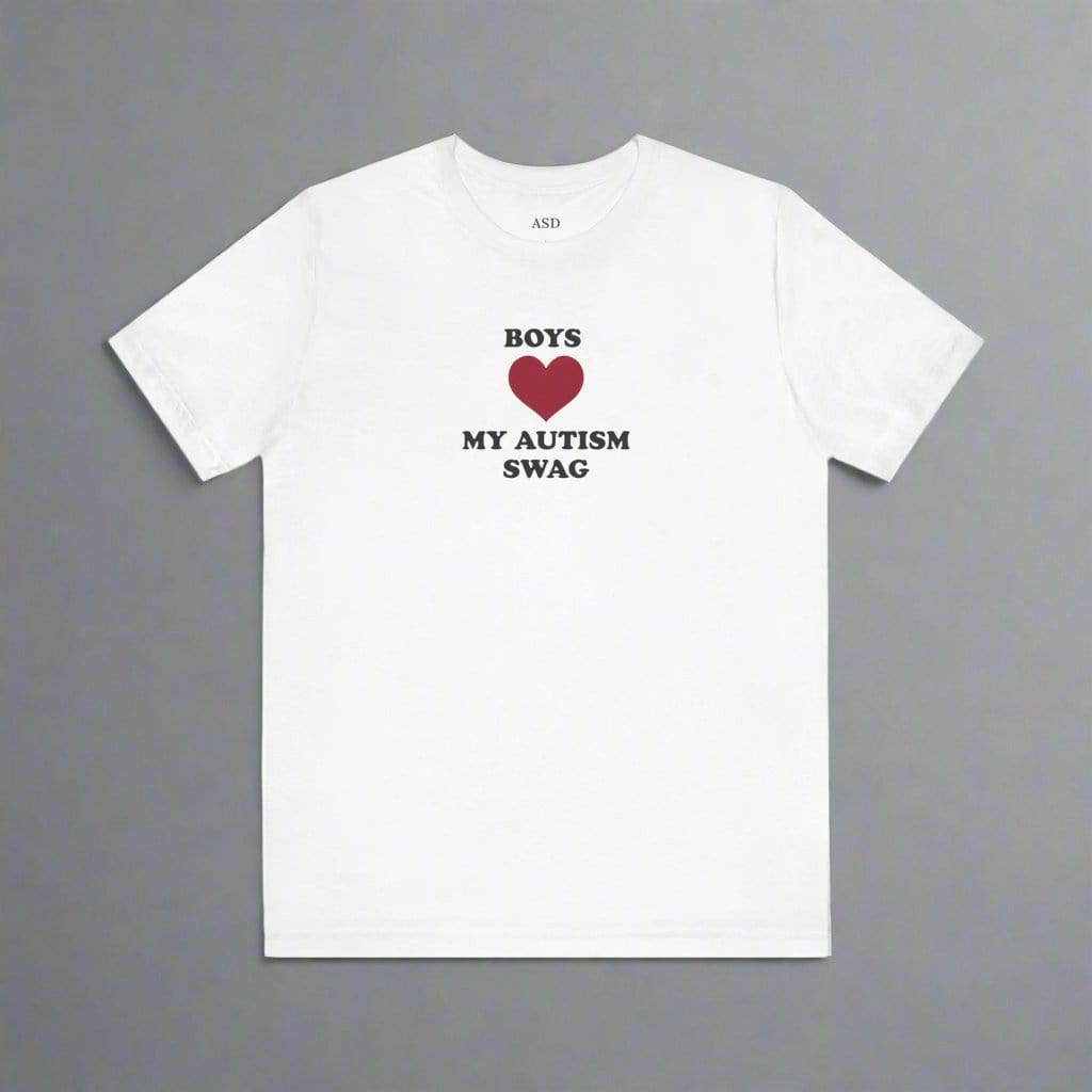 Boys Love My Autism Swag T-Shirt