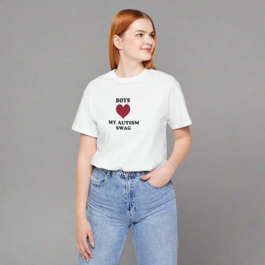 Boys Love My Autism Swag T-Shirt